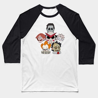 horror5 Baseball T-Shirt